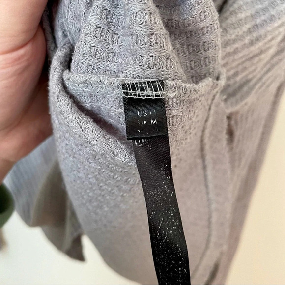 UO Out From Under Waffle  Knit Button Up - Picture 5 of 5